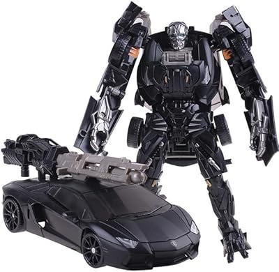 KBB New black transformation film 17.5cm, model of robot boy, animated action figurines, gift for children LP700 (KBB Allie 2).. DIAYTAR Nigeria: Great value, fast delivery, and endless options.