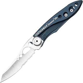 Skillerman Skeletool KBX-Multipurpose light pocket knife with bottle opener, hand-made in the United States, blue.. Easy checkout, quick delivery — shop now on DIAYTAR Nigeria.
