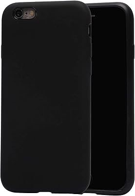 Fine protection shell antichoc in zig liquid silicone compatible with iPhone 6 Plus and iPhone 6S Plus (black).. Experience the power of choice with DIAYTAR NIGERIA's vast catalog and affordable 5-8 day delivery.