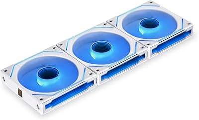 Triple UNI SL INFINITY 120 RGB lighting fan, white, with remote control, UF-SLIN120-3W model.. Shop across categories at DIAYTAR NIGERIA with the confidence of affordable prices and delivery within 8 days.