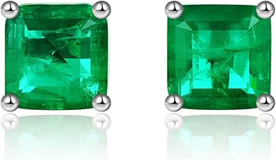 Sterling silver earrings for women, 4-10 ct/pair of 5A cubic zircony earrings simulated in the laboratory, hypoallergenic jewelry, its birthday and Christmas gift.. Unlock endless possibilities with DIAYTAR NIGERIA's affordable marketplace and reliable delivery service.
