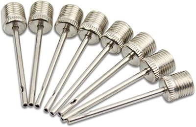 Todmomy 10 pieces of silver air inflatable air balls air pump needles sneakers in brocker spindle all in metal for pump needles with inflatable basketball bell pump needles.. DIAYTAR NIGERIA promises affordability and variety with every purchase, delivered in 5-8 days.