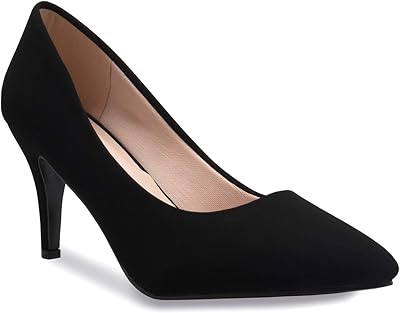 Classic pumps with low heels and closed ends for women | Work and evening dresses | High -relaxed and comfortable heels.. DIAYTAR NIGERIA makes every shopping desire a reality with affordable prices and delivery in 5-8 days.