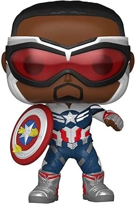 Funko Pop! Marvel: Year of the Shield - Captain America (Sam Wilson) with shield, Amazon exclusivity.. Affordable choices, delivered fast — that's the DIAYTAR Nigeria promise.