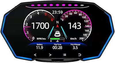 Multifunction Multifunction OBD F11 digital speed counter HD display of the car.. DIAYTAR NIGERIA: Where shopping dreams come true with budget-friendly prices and nationwide shipping.