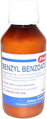 Benzyl Benzyle Benzonate Lotion 100 ml.. Shop from our extensive catalog at DIAYTAR NIGERIA and enjoy doorstep delivery in just 5-8 days.