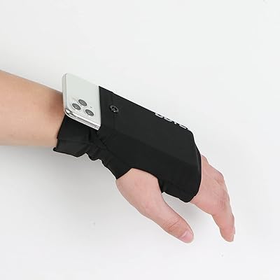 Bag portable wrist brassards for mobile phone with reflective logo.. Shopping made simple with DIAYTAR NIGERIA's vast selection and budget-friendly nationwide delivery.