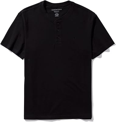 Henley icon t-shirt with short sleeves for men (1 pack).. Discover more ways to save — every day on DIAYTAR Nigeria.