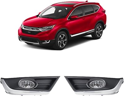Honda CR-V 2017-2019 Kit of anti-boiled lights and chrome assembly kit with wire switch frame (with halogen bulbs).. Experience shopping without limits at DIAYTAR NIGERIA, where affordability meets convenience in just days.