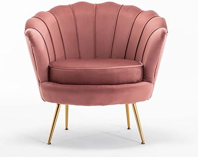 Zlxdp Pink Golden Metal Fer Velvet Royal Sofa Café Café Salon Jardin Sofa Ensemble Furniture.. DIAYTAR NIGERIA revolutionizes online retail with our extensive selection and dependable shipping service.