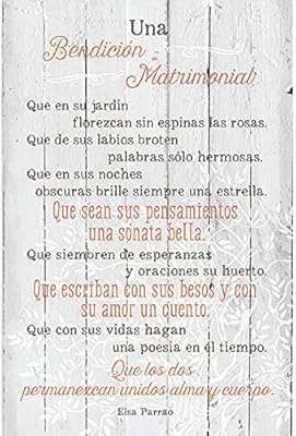 Dexsa una bendición matrimonial - wedding - dicton inspiring in Spanish 6x9 wooden plate with easel and wall support.. Your complete shopping solution, DIAYTAR NIGERIA delivers variety and value within the week.