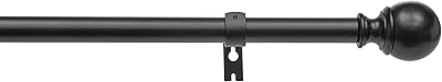 Amazonbasics curtain rod with round ends, size 91 to 182 cm, black.. Discover thousands of products on DIAYTAR Nigeria — from fashion and electronics to home goods. We guarantee quick delivery and competitive pricing across the board.