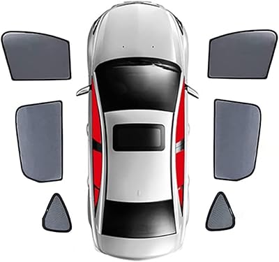Sunfall of car side window for Hyundai 4th generation Santa Fe 2019-2023, automatic sun visor, privacy, breathable mesh covers, accessories., E-6pcs.. Every order, every item — DIAYTAR Nigeria delivers fast and reliably.