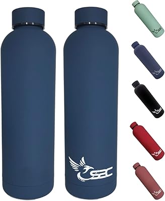 Stainless steel water bottle S2C 750 ml isolated bottles.. DIAYTAR NIGERIA connects Nigerians with quality products at affordable prices, delivered in 5-8 days nationwide.