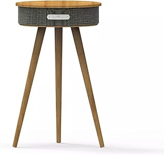 Onyxo smart coffee table with integrated wireless charger and bluetooth, multicolored speaker.. Shop efficiently from anywhere with DIAYTAR NIGERIA's comprehensive platform and quick delivery options.