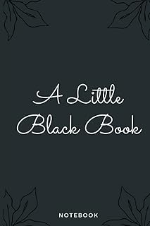 Notebook: a little black book: 100 pages.. DIAYTAR NIGERIA transforms dreams into deliveries with our affordable prices and 5-8 day shipping.