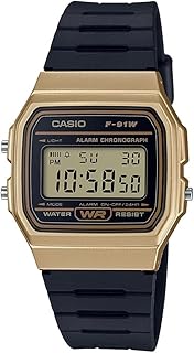Classic digital sports watch Casio F91W-1 with resin bracelet.. DIAYTAR NIGERIA: Nigeria's answer to affordable online shopping with reliable 5-8 day delivery guarantee.