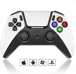 Arvin mobile game controller for PS4/PS3/PC/iPhone/Android wireless play joy with phone support for iPhone 14/13/12/11, iPad, iOS, MacBook, Samsung Galaxy, TCL, One Plus, Tablet, COD, Steam.. Shop across categories at DIAYTAR NIGERIA with the confidence of prompt and budget-friendly delivery.