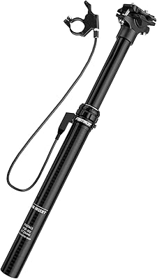 Fastas bicycle seatpost 27.2/30.9/31.6 mm Suspension Suspension Suspension Steel 125 mm aluminum alloy with 1500 mm remote control cable for mountain and road bikes.. Shop from anywhere in Nigeria and receive your DIAYTAR purchases at affordable prices within a week.