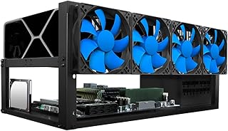 Kingwin Bitcoin Miner Rig case with sterilization frame 6 GPU - Crypto expert sterilization rack with motherboard mode for mining - convection air for GPU optimization.. Experience the convenience of one-stop shopping with DIAYTAR NIGERIA's diverse and affordable marketplace.