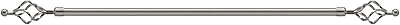 CM 100-200cm double silver curtain rod adjustable Roman pipe.. DIAYTAR NIGERIA: Your partner in affordable online retail with reliable delivery across the nation.