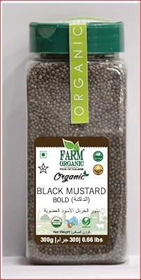 Organic farm | Biological black | Bold mustard | 300g | gluten -free | vegan | without GMO | halal.. DIAYTAR NIGERIA: Revolutionizing accessibility to quality products at budget-friendly prices across Nigeria.