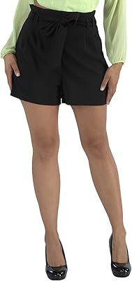 Decatrated bohemian paper shorts for women, shorts at the waist, spring summer, loose and comfortable cut with size link.. Discover a world of affordable shopping with DIAYTAR NIGERIA's vast marketplace delivered to you in days.