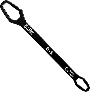 Universal double-sided universal tools, adjustable tool wrench, multifunction tool wrench for manual tools and car maintenance, self-serving tools, anti-corrosion, open end from 8 to 22 mm. (black).. Shop with confidence at Nigeria's leading affordable e-commerce platform with reliable delivery services.