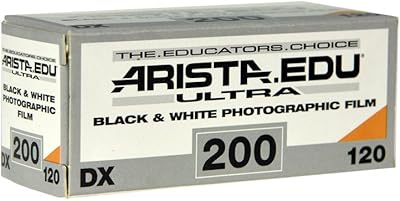 Black and white photographic film Arista Edu Ultra 200 ISO - Size 120.. DIAYTAR NIGERIA delivers on convenience and affordability with our reliable nationwide shipping.