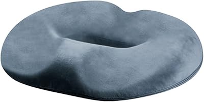 Skeido Massage Massage in memory anti hemorrhoid lift yoga hemorroid remains orthopedic coccyx foam car seat cushion office chair cushion pillow cushion (gray).. The smarter way to shop online in Nigeria is through DIAYTAR Nigeria.