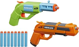 Nerf game Roblox Prison Break: Armory, includes 2 hammer launchers, 10 nerve nerve darts, virtual game unlock code, multicolored, f2479eu5 model.. DIAYTAR NIGERIA: Where shopping is affordable, selection is vast, and delivery is always reliable.