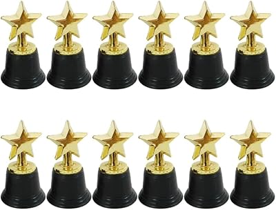 12 Trophies Stars Stars Prize Trophies Sports Trophies Gold Reward Trophies for Children Gifts Festure Awards Winning Prix.. Get what you need, when you need it — DIAYTAR Nigeria delivers fast.