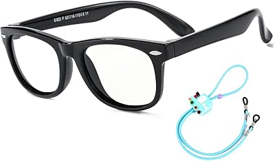 Blue anti-light glasses for flexible children UV400 for teenagers boys girls gaming glasses on computer.. Every order, every item — DIAYTAR Nigeria delivers fast and reliably.
