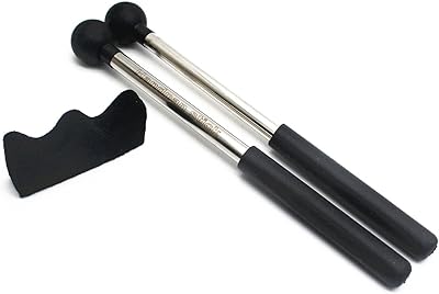 A pair of tongue drum mallets with arc drum baguettes, percussion machine with rubber hammer (type C).. DIAYTAR NIGERIA: Bringing quality products to every Nigerian home at prices everyone can afford.