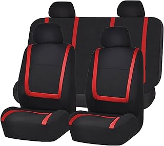 Set of Aqua Arcade 9 -room waterproof, non -slip, easy -to -install and washable polyester (red) car seat covers (red).. Shop without compromise at DIAYTAR NIGERIA, where quality, affordability, and quick delivery coexist.