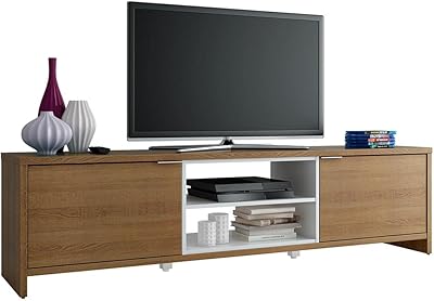 Madisa tv cabinet with storage and cable management, for TV up to 75 inches, wooden, 180 l x 48 h x 39 p cm - rustic.. DIAYTAR NIGERIA transforms how Nigerians shop with our affordable prices and dependable shipping times.