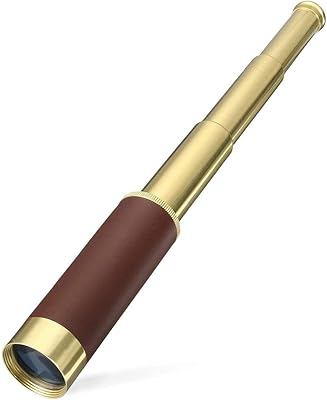 Monocular telescope for children and adults Portable Portable Brass Telescope.. DIAYTAR NIGERIA: Your partner in affordable online shopping with dependable delivery within 8 days.