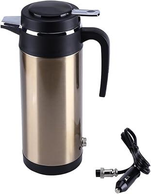 Car electric kettle, electric steel electric steel heating cup 800 ml with automatic stop for coffee kettle, tea, milk, camping trip - 12V.. Experience shopping satisfaction with DIAYTAR NIGERIA's vast selection and budget-friendly delivery options.