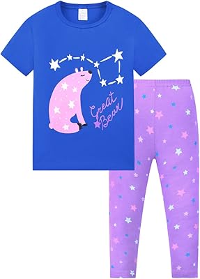 Two -room pajama set The White Shop - For boys and girls, T -shirt and pants, 100% cotton night clothes, D, 120.. Unlock access to a wide range of products with DIAYTAR NIGERIA's affordable e-commerce platform.