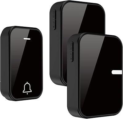 Self-egg wireless door the white shop, without battery, waterproof up to 200 meters, black.. Discover the perfect balance of selection and value with DIAYTAR NIGERIA's nationwide e-commerce platform.