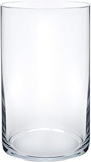 Royal Imports Glass Vase for Decoration of Home or Wedding Table Center - Cylindrical Shape, Length 6 ", Opening 3.5", Transparent.. Shop for everything you need at DIAYTAR NIGERIA, with budget-friendly prices and quick delivery.