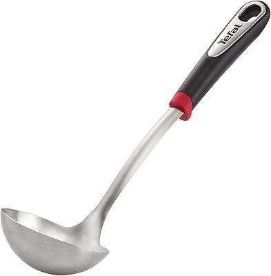 Tefal Ingenio stainless steel ladle, silver/black, steel/plastic, K1180214.. Every order, every item — DIAYTAR Nigeria delivers fast and reliably.