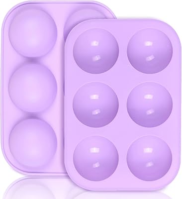Large hemispherical silicone mold with 6 cavities Package of 2 cooking molds for balls.. DIAYTAR NIGERIA delivers affordability and convenience with every purchase, shipped within the week.