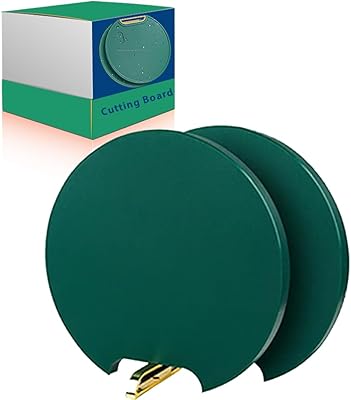 ABBASI 12 kitchen cutting board, professional cutting board for meat and vegetables, green plastic cutting board to chop meat and vegetables in the kitchen.. More than a store — DIAYTAR Nigeria is your shopping partner.