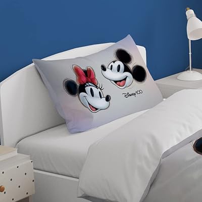 Disney Mickey and Minnie Mouse reversible pillow super comfortable and perfectly.. DIAYTAR NIGERIA: The marketplace that brings affordable products to every Nigerian home in under 8 days.