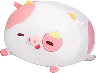 Mewaii 16 "Animals in Cow Cow Towel Plush Cow Cow Mignon Sweet Sweet Sleeping Plush, Kawaii Gift Toys Gifts Girls.. Home to endless choices and pocket-friendly prices — DIAYTAR Nigeria.