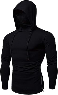 ZZPL Hoody Hip Hip Hop Long Coat Cardigan Coat Vestes (Color: Black, Size: L).. DIAYTAR NIGERIA: Where quality meets affordability, with thousands of products delivered in less than 8 days.