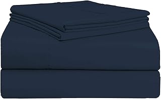 California King bedroom set, 400 threads, luxurious satin, 100 % luxurious long cotton, large size, gray, dark blue, queen.. DIAYTAR NIGERIA delivers affordability and convenience with every purchase, shipped within the week.