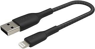 Belkin braided lighting cable (iPhone loading cable, iPad, AirPods), iPhone loading cable, braided lighting cable (0.15 m, black color).. Looking for trendy fashion, home essentials, or electronics? DIAYTAR Nigeria has it all and delivers within days, not weeks.