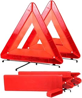 Warning kit of Royal Foldable Emergency Emergency Safety Emergency Kit for car on the roadside with reflector (pack of 2).. DIAYTAR NIGERIA: Your partner in affordable online shopping with dependable delivery within 8 days.